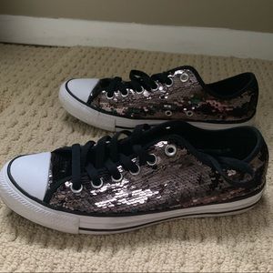 Sequin converse...excellent used condition